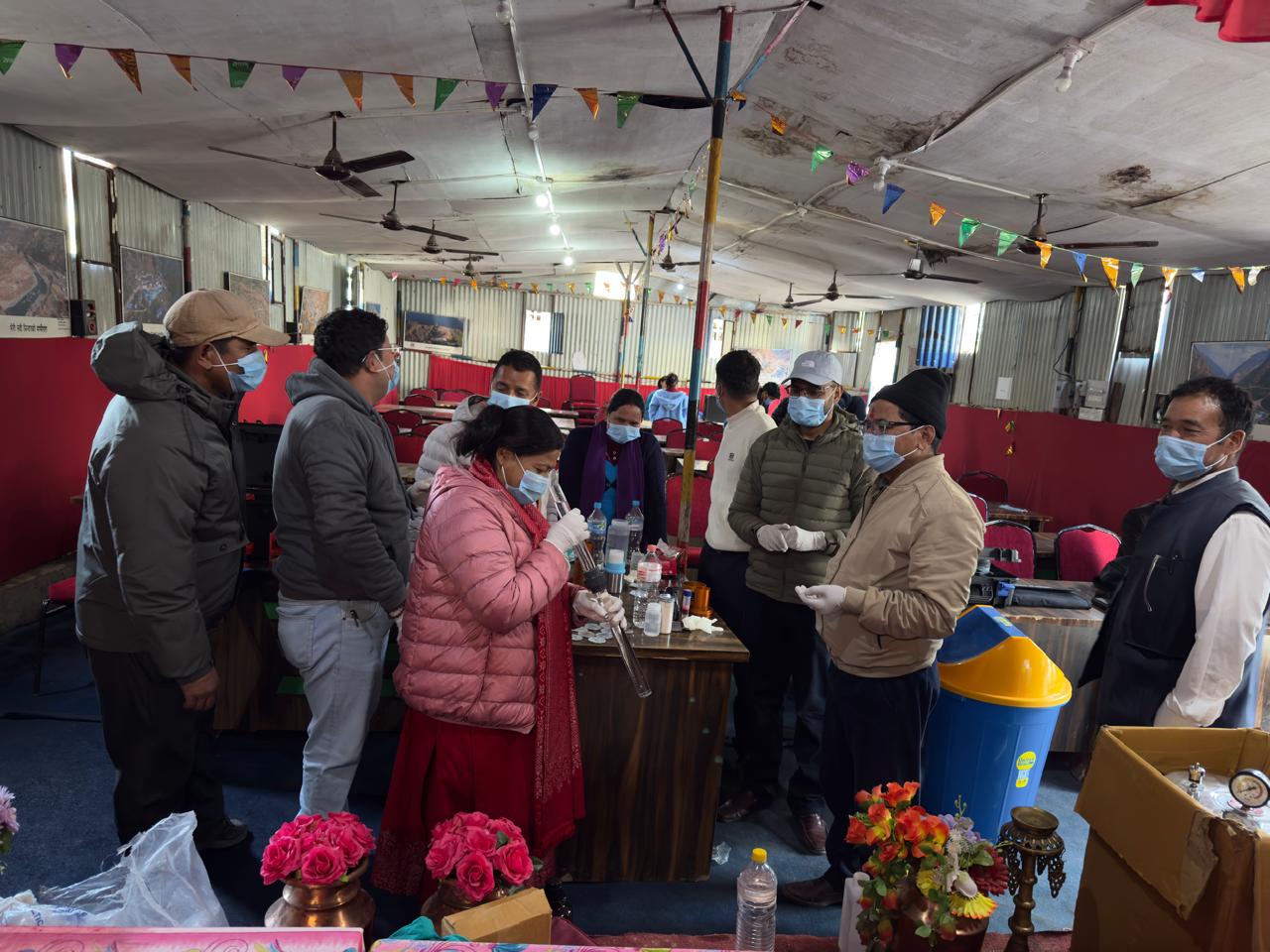 नलगाडका सबै पानीका मुहानको गुणस्तर परीक्षण सुरु